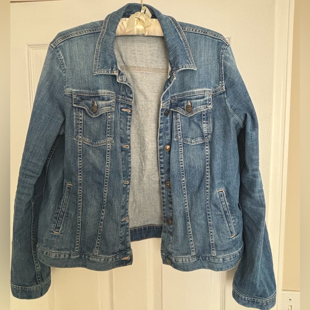Fatface UK Blue Denim Jacket, US Size 10